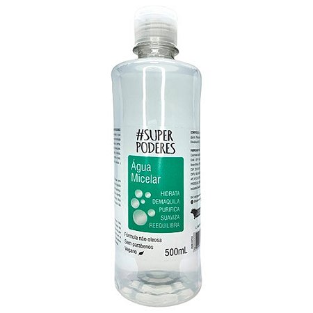 Água Micelar 500ml Super Poderes AMICSP03