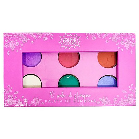 Paleta de Sombras O Poder de Florescer Super Poderes SP100