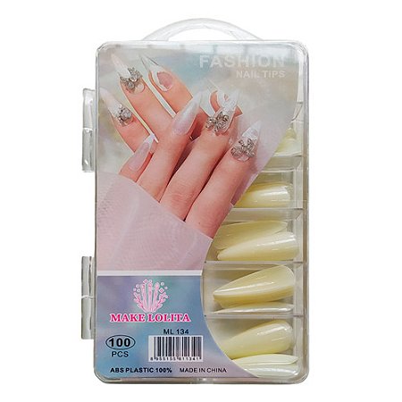 Unhas Postiças Stiletto Make Lolita ML-134