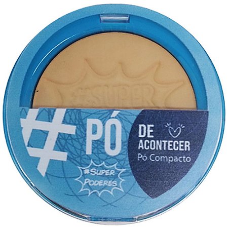 Pó Compacto Pó de Acontecer Super Poderes