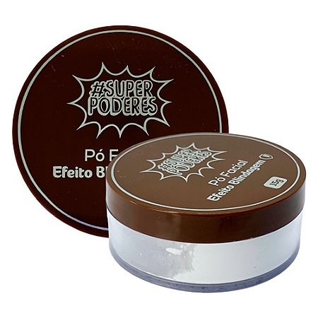 Pó Facial Solto Efeito Blindagem Super Poderes