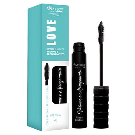 Máscara para Cílios Love Volume e Alongamento 101 Max Love