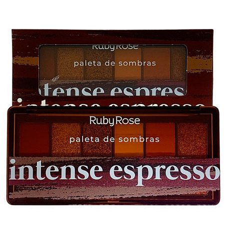 Paleta de Sombras Intense Espresso Ruby Rose HB-F532