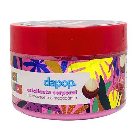 Esfoliante Corporal Rosa Mosqueta e Macadâmia Dapop DP2284