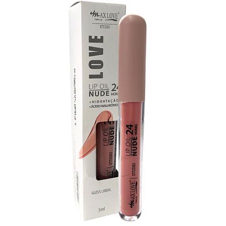 Lip Oil Nude 24 Horas Cor 800 Max Love