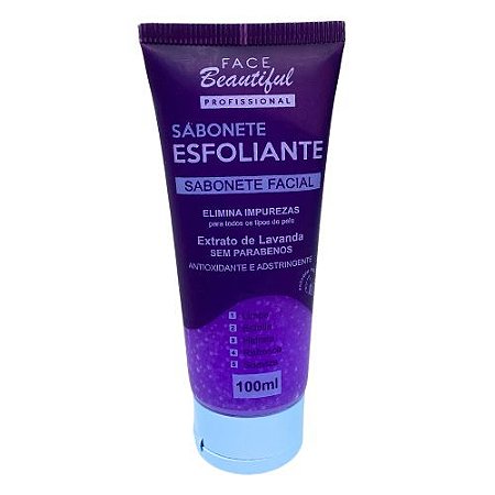 Sabonete Líquido Facial Esfoliante Face Beautiful FB360
