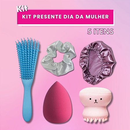 Kit Presente Dia da Mulher - Kit Beleza 5 itens