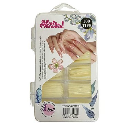 Unhas Postiças Bailarina Qbela Manuela! QBM715