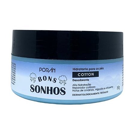 Poran - Hidratante para os Pés Cotton Bons Sonhos Porán PR313