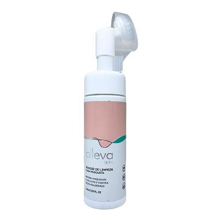 Mousse de Limpeza Facial Rosa Mosqueta Alleva AL0801