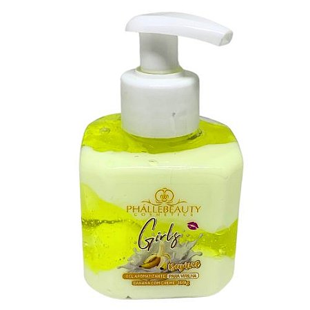 Gel Aromatizante Girls Beijável Banana Phállebeauty PH0883