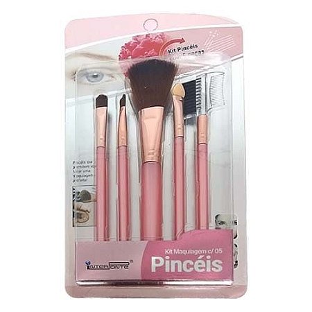 Kit de Pincéis para Maquiagem Interponte HS76629