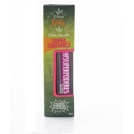 Gloss Detox Cor Super Confiança Super Poderes GDSC01