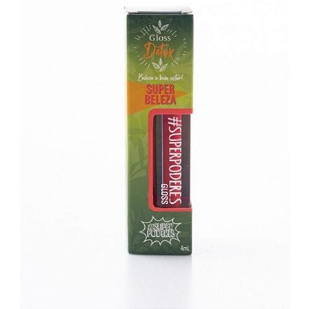 Gloss Detox Cor Super Beleza Super Poderes GDSB01