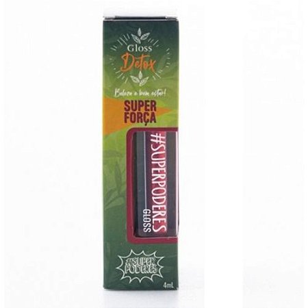 Gloss Detox Cor Super Força Super Poderes GDSF01