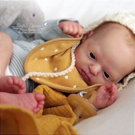 KIT BABY - REALBORN PHINEAS AWAKE - MATERIAL REBORN - TUDO PARA REBORN