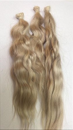 MOHAIR - GOLDEM PREMIUM -LIGHT HONEY- PACOTE DE CABELO  COM 9,35GRS- MATERIAL REBORN - TUDO PARA REBORN