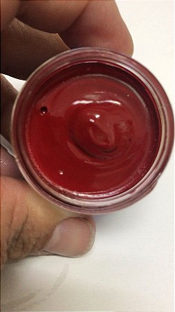 TINTA - POTINHO DE TINTA FRACIONADO 4 GRAMAS GENESIS PYROLE RED 03- MATERIAL REBORN - TUDO PARA REBORN
