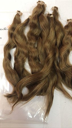 MOHAIR HP BABY BROWN ONDULADO  APROX  14,GRAMAS- MATERIAL REBORN - TUDO PARA REBORN
