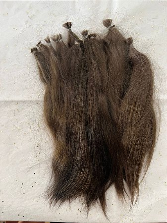 MOHAIR ANGORA PREMIUM -DARK BROWN- PACOTE COM 10, GRS - MATERIAL REBORN - TUDO PARA REBORN