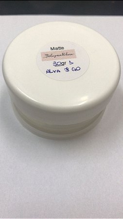 VERNIZ - ALVA & GO -MATE POTE 30 GRAMAS  - TUDO PARA REBORN