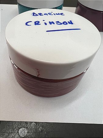 TINTA KEBELKA - POTINHO DE TINTA FRACIONADO 4 GRAMAS KEBELKA - DERRINE CRIMSON - MATERIAL REBORN - TUDO PARA REBORN