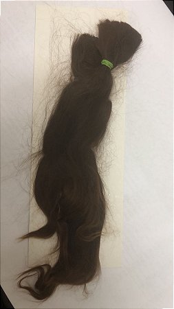 MOHAIR ALPACA APLUS - CHOCOLATE CHESTNUT ,COM 8,50 GRAMAS- MATERIAL REBORN - TUDO PARA REBORN