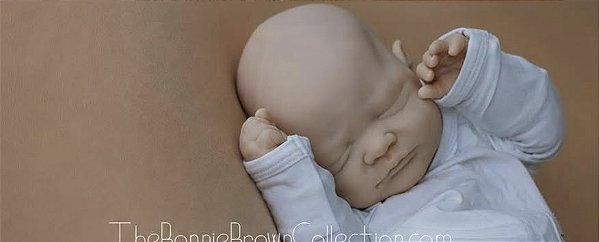 PRE ORDEM DO KIT ESCULTORA - RECÉM NASCIDO HARRY CUDDLE BABY - "by BONNIE BROWN - E CORPO INCLUSO - MATERIAL REBORN - TUDO PARA REBORN- PREÇO KIT R$ 900,00