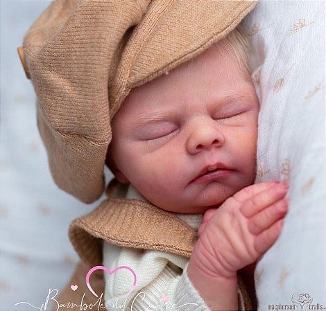 PRE ORDEM DO KIT ESCULTORA - BABY MIGUEL - "by SAMANTHA L GREGORY - MATERIAL REBORN - TUDO PARA REBORN