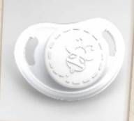 CHUPETA HONEY BUG - BRANCA MATERIAL REBORN  -TUDO PARA REBORN