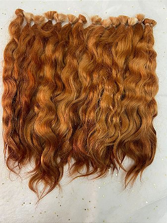 MOHAIR ANGORA PREMIUM - TABACO CURLY - PACOTE DE CABELO ANGORA COM APROX 12 GR  - MATERIAL REBORN - TUDO PARA REBORN