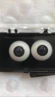 OLHOS EYECO - PAR DE OLHOS SILICONE  EYECO 17mm CASTANHO EBONY - MATERIAL REBORN - TUDO PARA REBORN