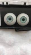 OLHOS EYECO - PAR DE OLHOS SILICONE  EYECO 19mm AZUL DRESDEN - MATERIAL REBORN - TUDO PARA REBORN