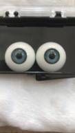 OLHOS EYECO - PAR DE OLHOS SILICONE  EYECO 21MM AZUL A223 - MATERIAL REBORN - TUDO PARA REBORN