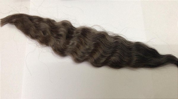 MOHAIR ANGORA PREMIUM - MEDIUN BROWN - PACOTE DE CABELO ANGORA COM 0,25 OZ - MATERIAL REBORN - TUDO PARA REBORN