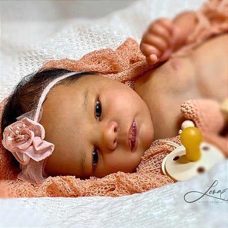 KIT BABY - REALBORN JADE AWAKE- MATERIAL REBORN - TUDO PARA REBORN