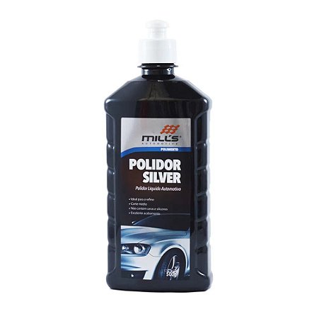 Polidor Liquido Automotivo Silver Plus Mills 500g