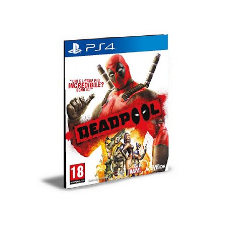 Deadpool Ps4 e PS5 Mídia Digital