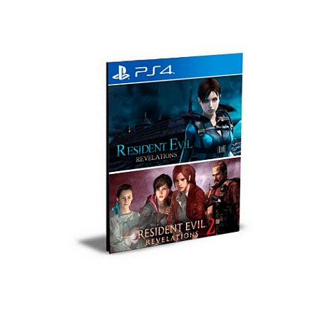 Resident Evil Revelations 1 & 2 Bundle  PS4 e PS5 PSN  MÍDIA DIGITAL