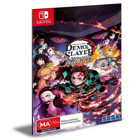 Demon Slayer Kimetsu no Yaiba  The Hinokami Chronicles Nintendo Switch Mídia Digital PRÉ-VENDA