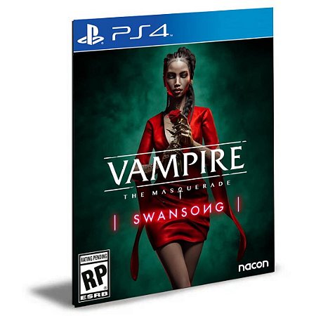 Vampire The Masquerade Swansong PS4 PSN Mídia Digital