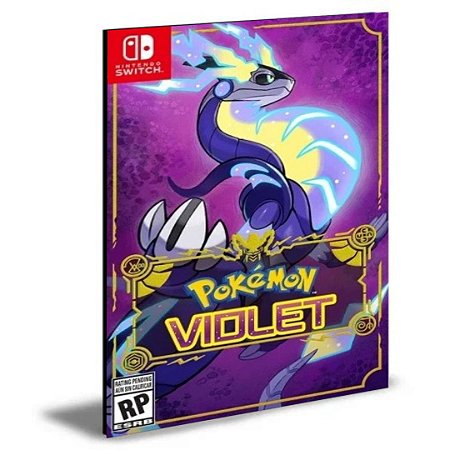 Pokémon Violet Nintendo Switch Mídia Digital PRÉ-VENDA