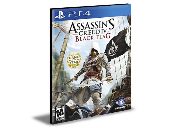 Assassins Creed 4 Black Flag  Ps4 e Ps5 Psn  Mídia Digital
