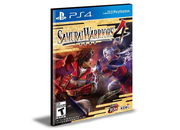 Samurai Warriors 4 Ps4 e Ps5 Psn Mídia Digital