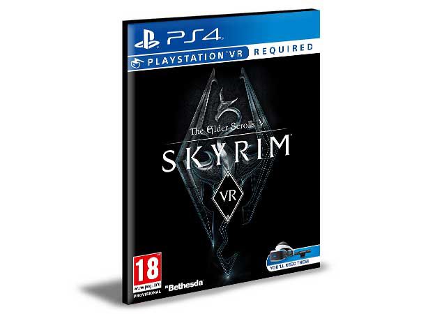 The Elder Scrolls V Skyrim VR PS4 Psn Mídia Digital