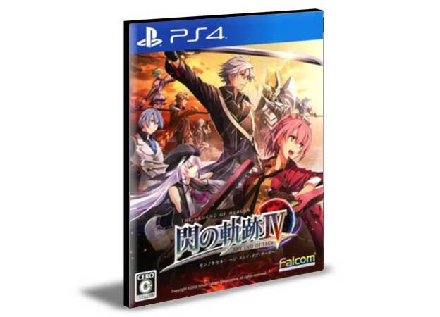 The Legend of Heroes Trails of Cold Steel IV Ps4 e Ps5 Psn Mídia Digital