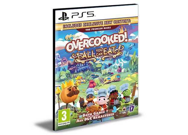 Overcooked! All You Can Eat PS5 PSN Mídia Digital