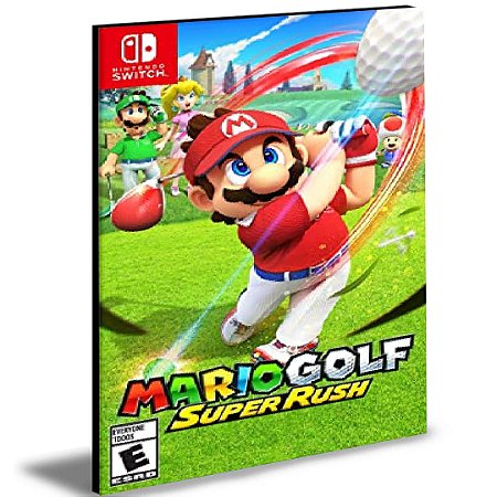 Mario Golf Super Rush Nintendo Switch Mídia Digital