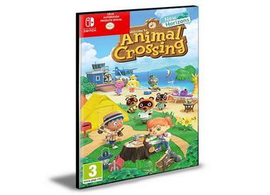 Animal Crossing Novos Horizontes NINTENDO SWITCH Mídia Digital