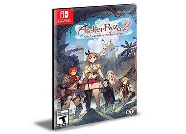 Atelier Ryza 2 Lost Legends & the Secret Fairy NINTENDO SWITCH Mídia Digital